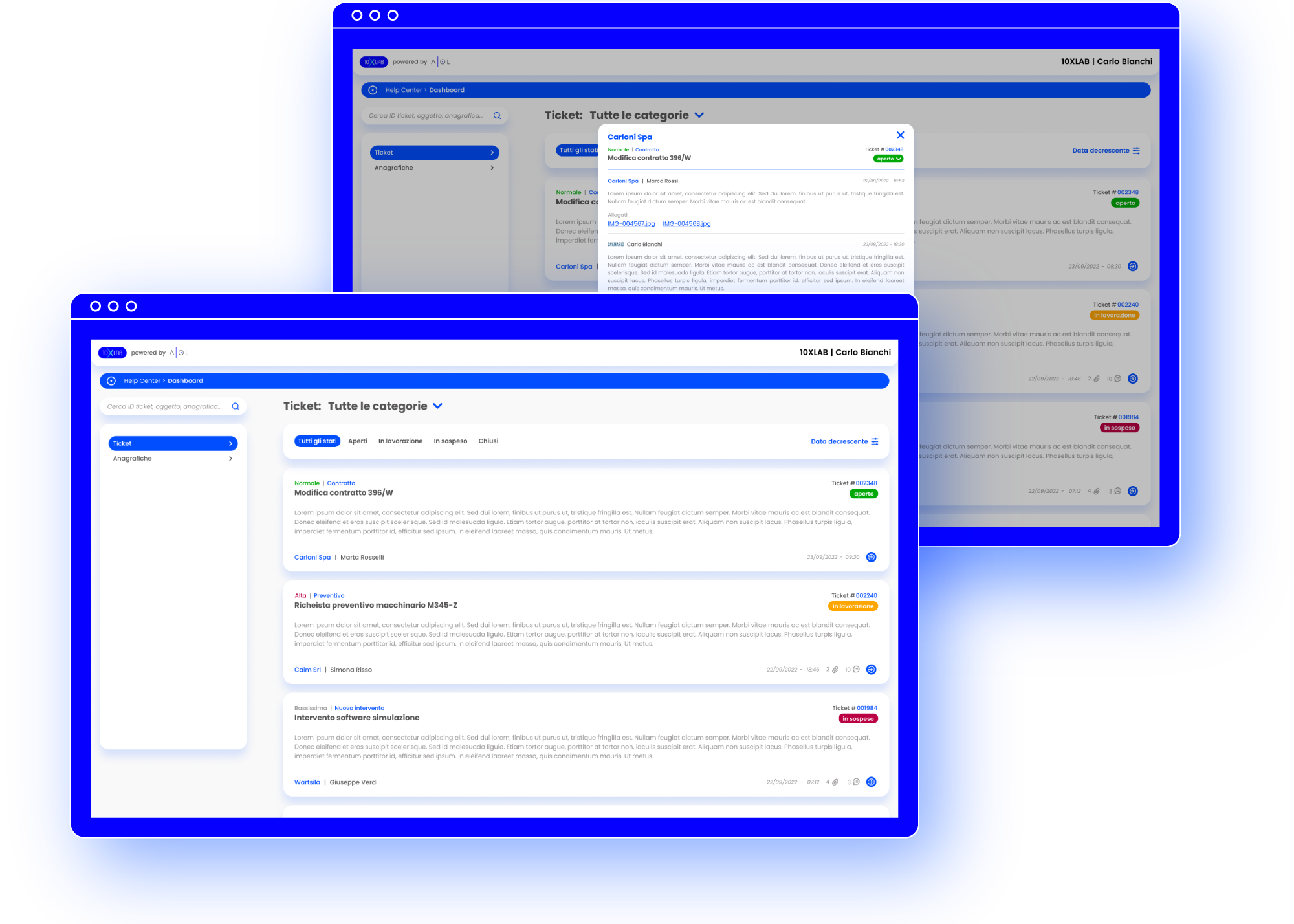 Azienda Online Software Add-On Ticketing